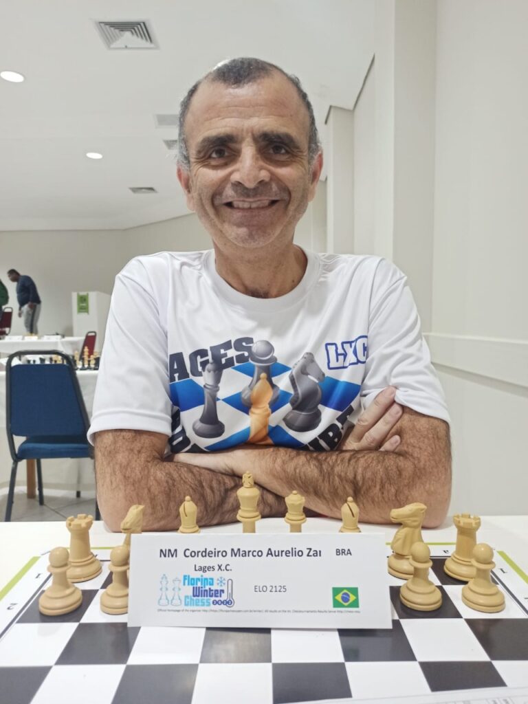 Veterano do xadrez tocantinense vai encarar o VI Floripa Chess