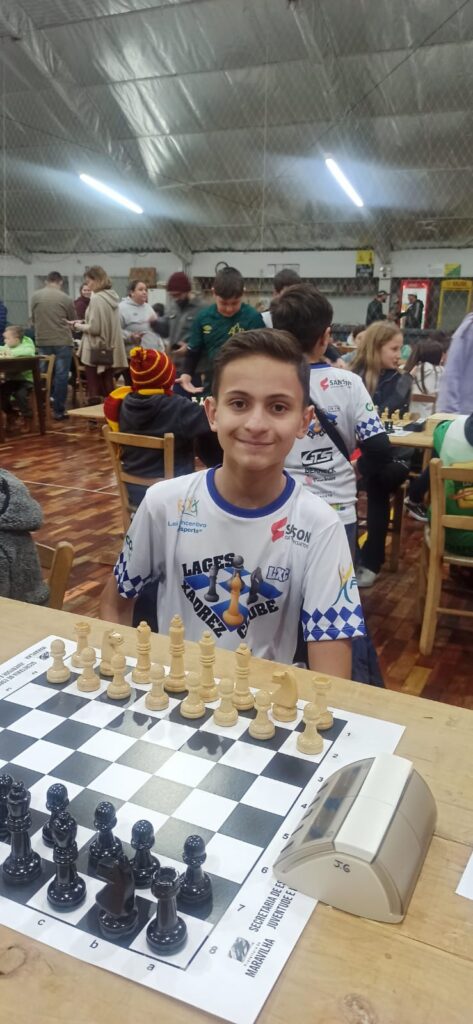 Xadrez lageano é vice campeão da Olesc 2023